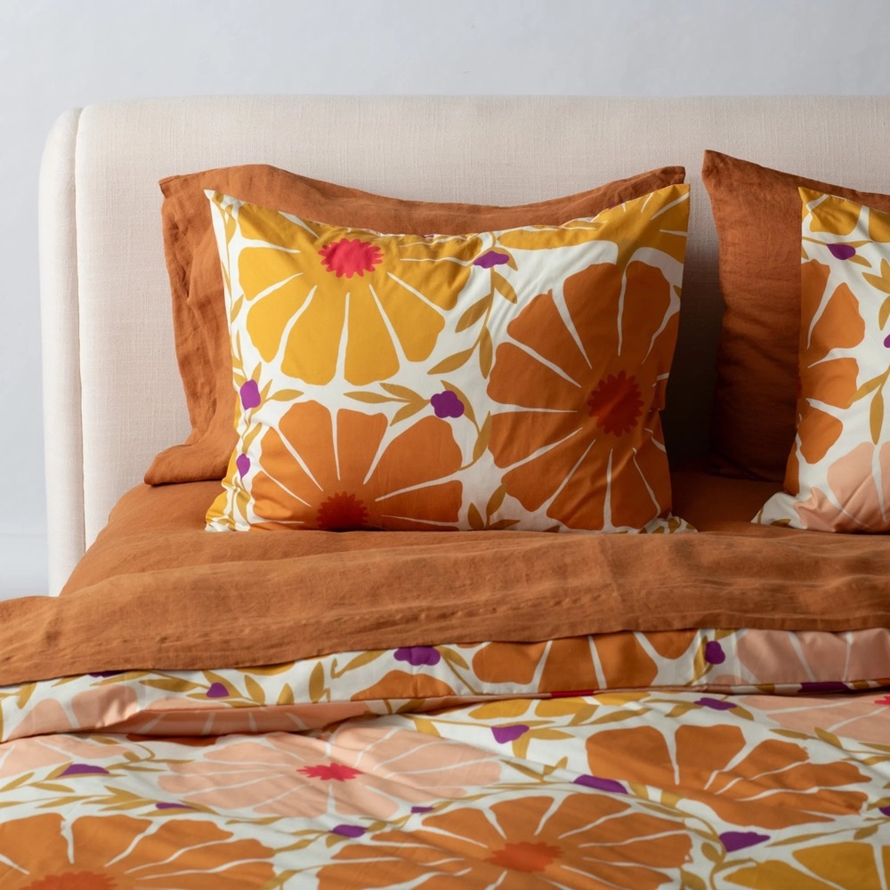 SCHOOLHOUSE SUNBURST DUVET AND PILLOW SHAMS